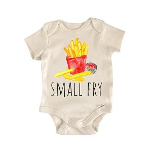 Small Fry French Fast Food Foodie - Baby Boy Girl Clothes Infant Onesie® Funny Cute GS1 BBY - 1 of 4