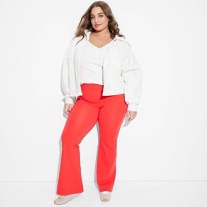 Women's High-Waisted ButterBliss Flare Leggings - Wild Fable™ - 1 of 3