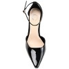 Journee Collection Medium and Wide Width Women's Miriem Pump Black 9WD - 4 of 4