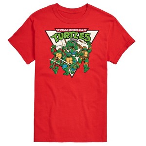 Men's - Teenage Mutant Ninja Turtles - Triangle Short Sleeve Graphic T-Shirt - 1 of 4