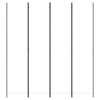 vidaXL 4-Panel Room Divider White 78.7"x86.6" Fabric - Foldable Screen for Privacy and Sunlight Protection, Easy Assembly, Durable Material - 3 of 4