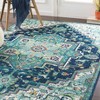 Hauteloom Trebloc Teal Green Area Rug - 4 of 4