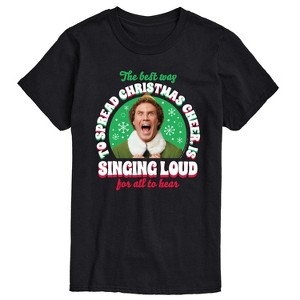 Men's - ELF - Christmas Singing Short Sleeve Graphic T-Shirt - 1 of 4