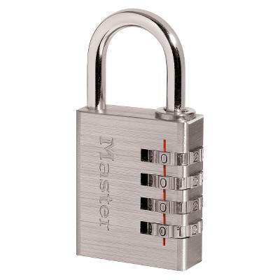 Master Lock Combination Comb. Brass Lock