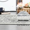 Vintage Distressed Area Rug Low Pile Non-Slip Rugs Washable Rug - 3 of 4