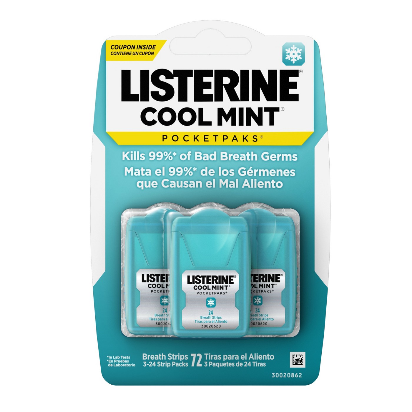 Cool Mint Pocketpacks Breath Strips