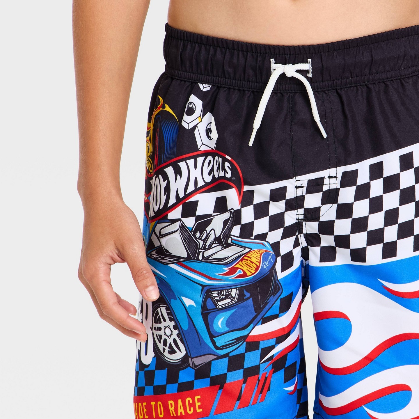 Детские шорты Mattel Boys' Swim Shorts - Black, цвет: Чёрный — фото 3