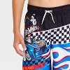 Boys' Mattel Swim Shorts - Black - 3 of 3