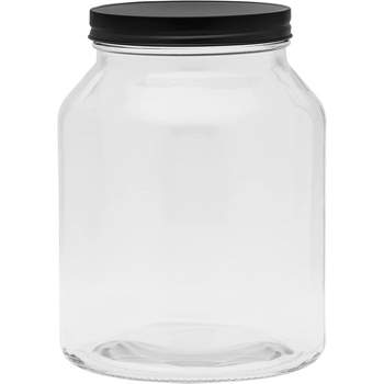 Amici Home Glass Hermetic Preserving Canning Jar Italian Made, Food Storage  Jars With Airtight Clamp Seal Lids, Kitchen Canisters,17 Oz. : Target