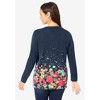 Jessica London Women's Plus Size Fine Gauge Cardigan - 3 of 4