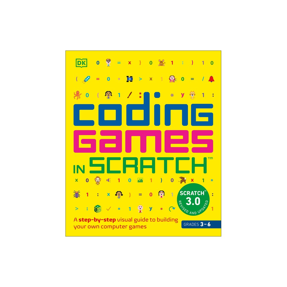 Coding Games in Scratch - by Carol Vorderman (Paperback)
