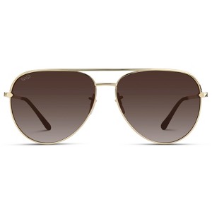 WMP Eyewear Oversized Designer Inspired Flat Lens Sunglasses for Women - 1 of 4