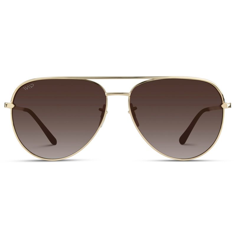 WMP Eyewear Oversized Designer Inspired Flat Lens Sunglasses for Women, 1 of 5