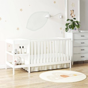 Baby Relax Ema 3-in-1 Convertible Crib and Changer Combo - 1 of 4