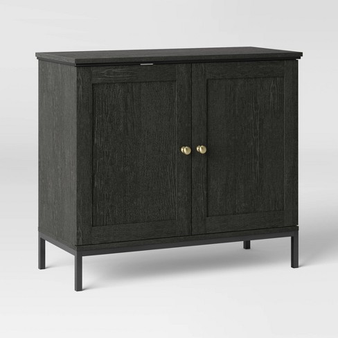 Target black hot sale cabinet