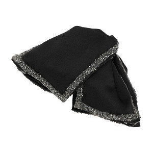 Unique Bargains Triangle Pattern Hair Clip 4.92"x1.57"x3.15" Black 1 Pc - 1 of 4