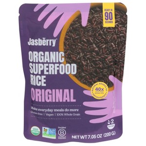 Jasberry Organic Gluten-Free Ready-to-Eat Original Superfood Rice - 7.05oz - 1 of 4