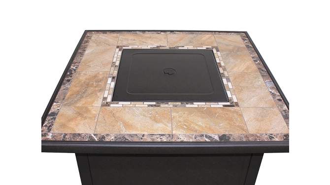 Square Tile Top Fire Pit - AZ Patio Heaters, 2 of 8, play video