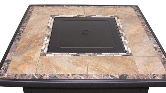 Square Tile Top Fire Pit - AZ Patio Heaters, 2 of 8, play video