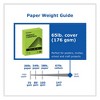 PrintWorks Professional Color Cardstock, 65 lb Cover Weight, 8.5 x 11, Emerald Green, 250/Ream - 3 of 4