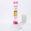 CharCharms 6pk 40oz Water Bottle Straws Glitter - 2 of 4