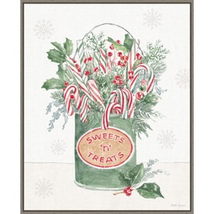 Amanti Art Christmas Charm II by Beth Grove Canvas Wall Art Print Framed 23-in. x 28-in. - 1 of 4