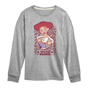 Boys' - Toy Story 4 - Jessie Cowgirl Long Sleeve Graphic T-Shirt - 1 of 3