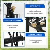 BestMassage Hose Reel Hose Carts Heavy Duty Garden Hose Reel with 4 Wheels Storage Basket - 4 of 4