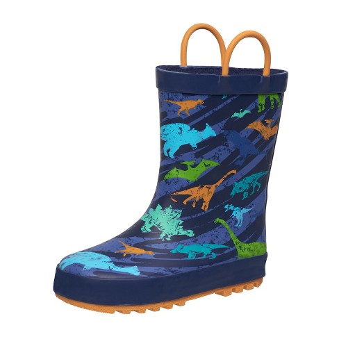 Kids dinosaur hot sale rain boots