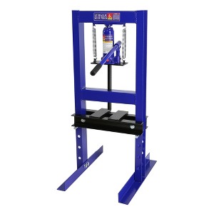 6 Ton Hydraulic Shop Press, H-Frame Garage Floor Adjustable Shop Press with Press Plate, Hydraulic Shop Floor Press for Car Repair and Garage - 1 of 4