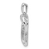 Black Bow Jewelry Diamond Accented Heart Pendant in Sterling Silver - 2 of 4