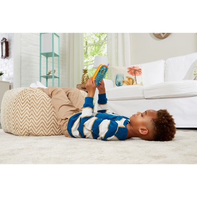 Blue and Orange Interactive Toy Phone with AAA Batteries