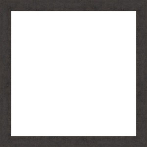 Amanti Art Rustic Plank Espresso Narrow Framed Dry Erase Magnetic Board - 1 of 4