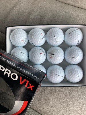 100 Refurbished Titleist Pro V1 & Pro V1X Golf Balls – AAA-AAAA Grade, Mixed Practice Balls