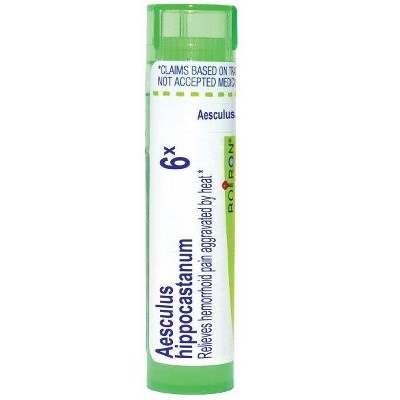 Aesculus Hippocastanum 6X by Boiron Homeopathic Single Medicine For Personal Care  -  80 Pellet