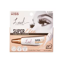 KISS Products Lash Couture Glue - Clear False Eyelashes - 0.24oz