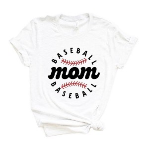 Simply Sage Market Women's Baseball Mom Baseball Short Sleeve Graphic Tee - 1 of 1