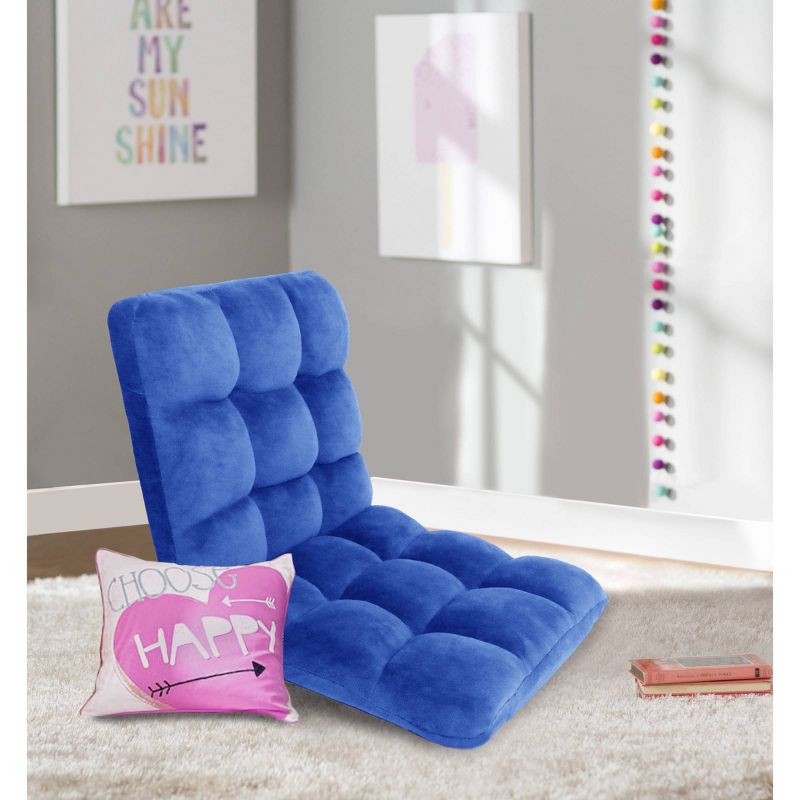 Esme Kids&#39; Recliner Chair Royal Blue - Chic Home, 6 of 9
