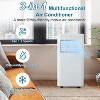 12000 BTU Portable Air Conditioner,3-in-1 AC Unit with Dehumidifier and Fan for Room Cooling Up to 550 Sq.Ft,Includes Window Kit and Remote Control - 3 of 4