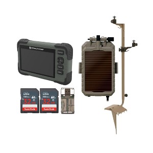 Stealth Cam Mounting Post for Camera& Solar Pak with Solar Battery Pack Card Viewer 32GB Memory Cards and Card Reader - 1 of 4