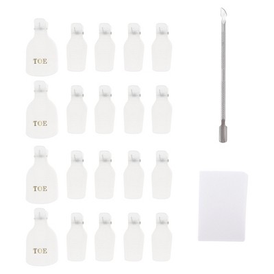 Unique Bargains Women's Durable Nail Art Removal Clip Kit 1 Set