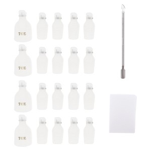 Unique Bargains Women's Durable Nail Art Removal Clip Kit 1 Set - 1 of 4
