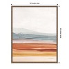 Amanti Art Sierra Hills 03 by Lisa Audit Canvas Wall Art Print Framed 16 x 20-in. - 4 of 4