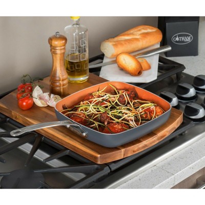 Gotham Steel 20-Piece Gray and Copper Nonstick Cookware and Bakeware Set