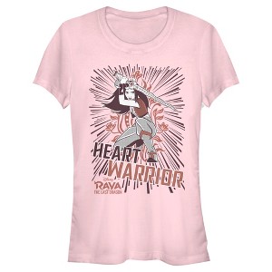 Juniors Womens Raya and the Last Dragon Heart Warrior T-Shirt - 1 of 4