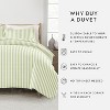Stripe Pattern Premium Ultra Soft 2PC/3PC Duvet Cover & Shams Set, Easy Care - Becky Cameron (Shams Included) - 3 of 4