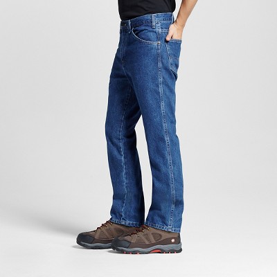 Dickies Men's Regular Straight Fit Denim 5-Pocket Jeans -Stone Washed 33x30, Blue