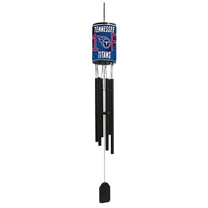 NFL Wind Chime, #1 Fan with Team Logo - Tennessee Titans - 1 of 2
