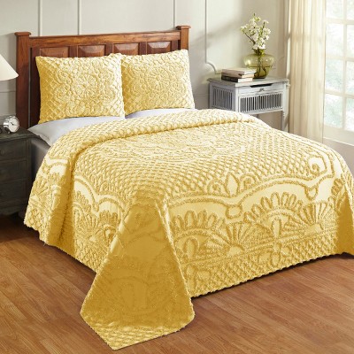 Trevor Collection 100% Cotton Tufted Unique Luxurious Bedspread & Sham Set - Better Trends