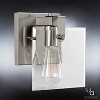 Urban Ambiance Luxury Modern Farmhouse Modern Bath / Wall Light,  8-3/8"H x 7"W,  Brushed Nickel Finish, UHP2455 - 3 of 4